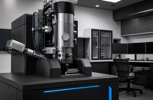 SEM sample preparation tools and stubs in grayscale